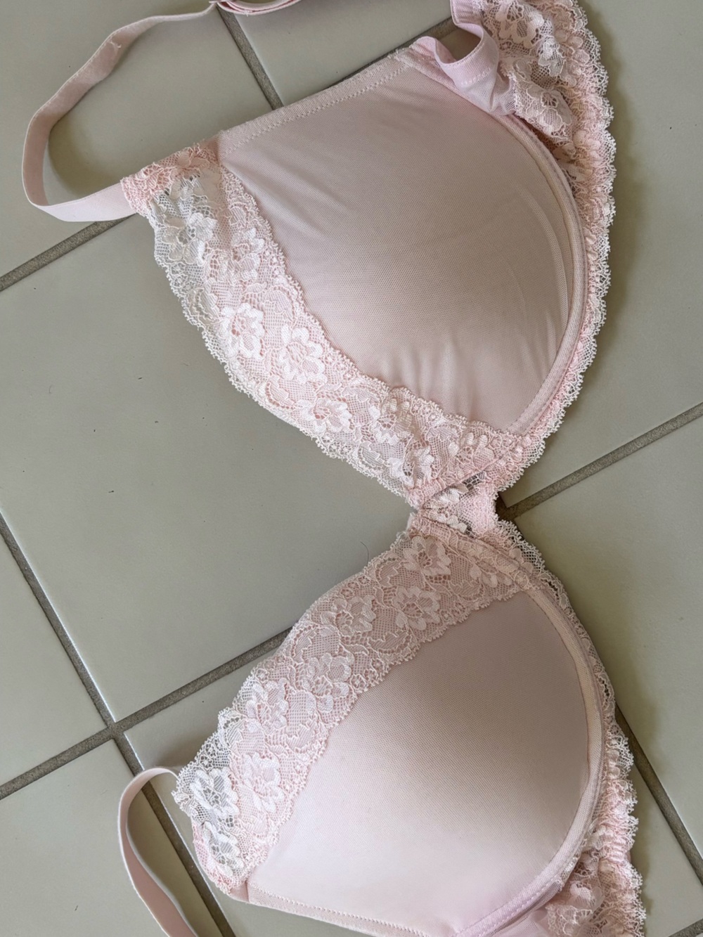 Cosabella Forever Molded Underwire Pink Lace Bra